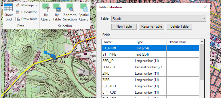 Data management, query and edition